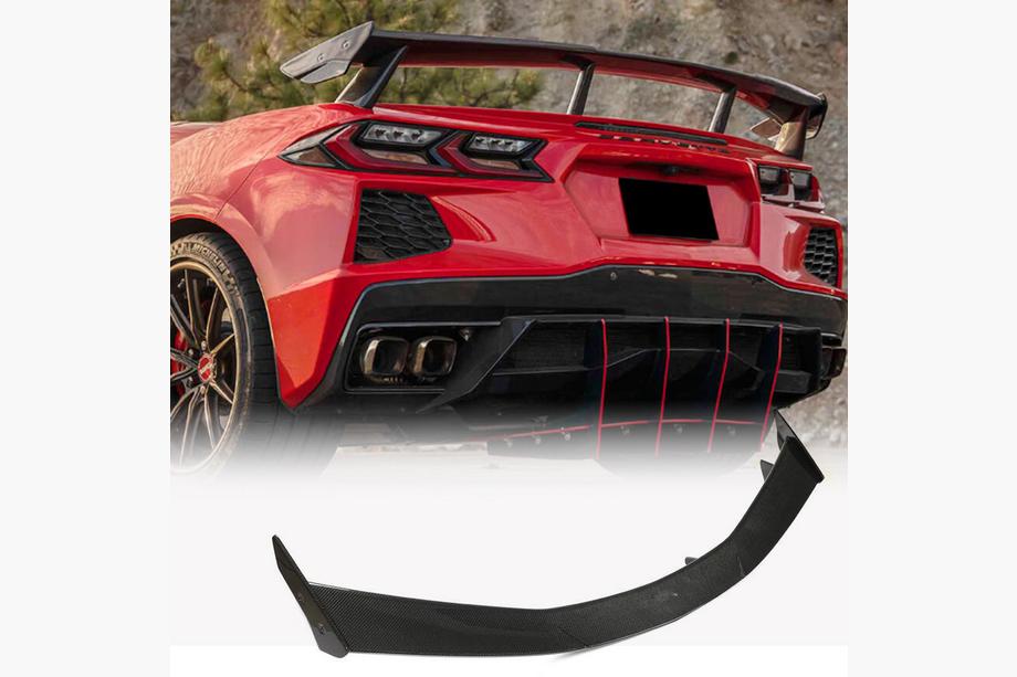 Chevrolet Corvette C8 2019- Heckspoiler V1 (Carbon) Image