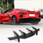 Chevrolet Corvette C8 2019- Heckdiffusor V2 (2019-2022, Carbon) Foto 1