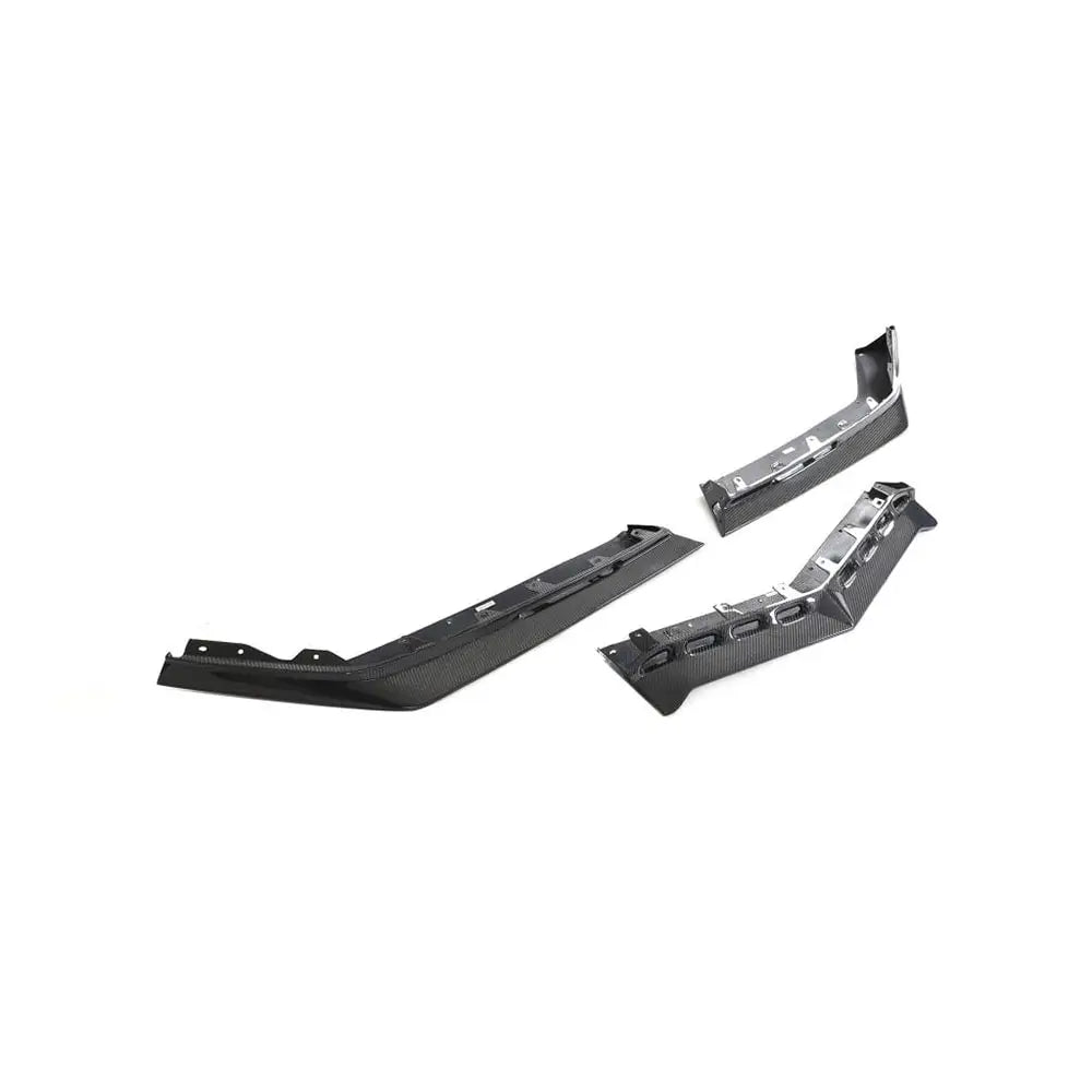 Chevrolet Corvette C8 2019- Frontstoßstangen Lippe Aufsatz (für Z06, 2020-2024, Carbon) Foto 7
