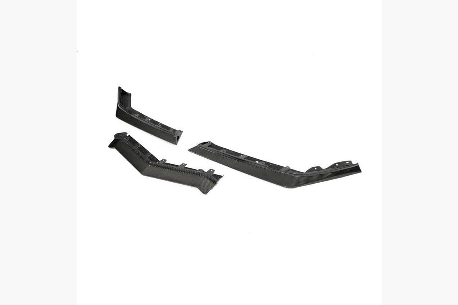 Chevrolet Corvette C8 2019- Frontstoßstangenlippe Aufsatz (für Z06, 2022-2024, Carbon) Foto 4