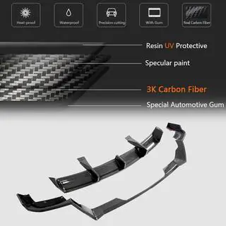 Heckdiffusor Stoßstange (für Z06, 2022-2024, Carbon) Chevrolet Corvette C8 2019- Foto 3