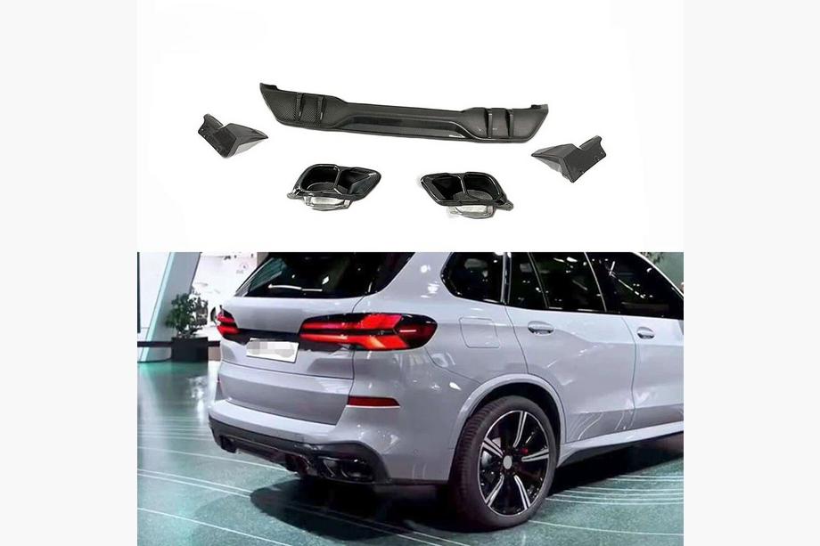 BMW X5 G05 2019–2026 Heckdiffusor Paradigma (für M-Sport, 2023+, Echtcarbon) Foto 1