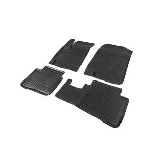 Gummimatten mit Rand (4 Stk, Polytep) Kia Rio 2005-2011 Foto 2
