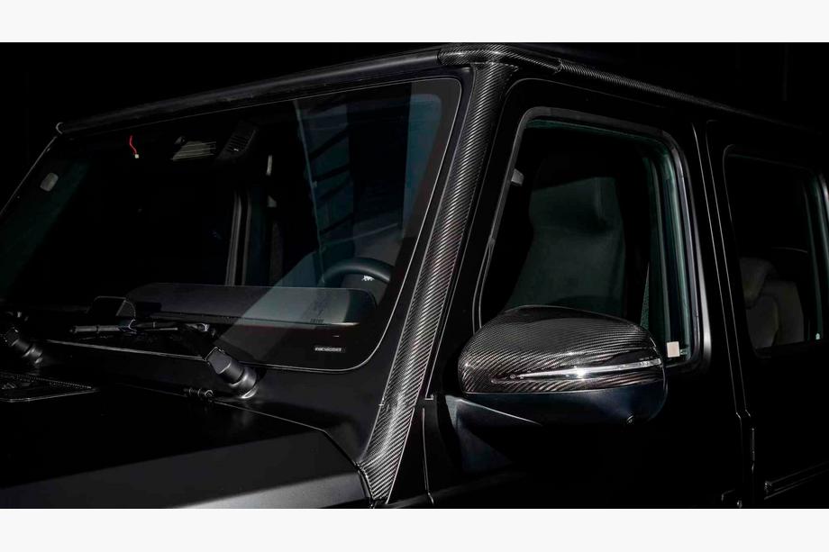 Mercedes G class W465 2025- Carbon Abdeckungen für A-Säulen und Dach Foto 1