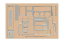 Volkswagen T4 Transporter 1990-2003 Armaturenbrett Abdeckungen (1999-2003) Aluminium Foto 9