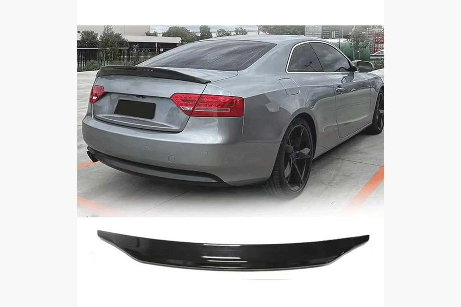 Audi A5 2007-2015 DPT Heckspoiler (für Coupe, Schwarz Glanz) Image