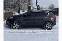 Kia Sportage 2010-2015 Windabweiser mit Chromleiste Niken Luxury (4 Stk) Foto 1