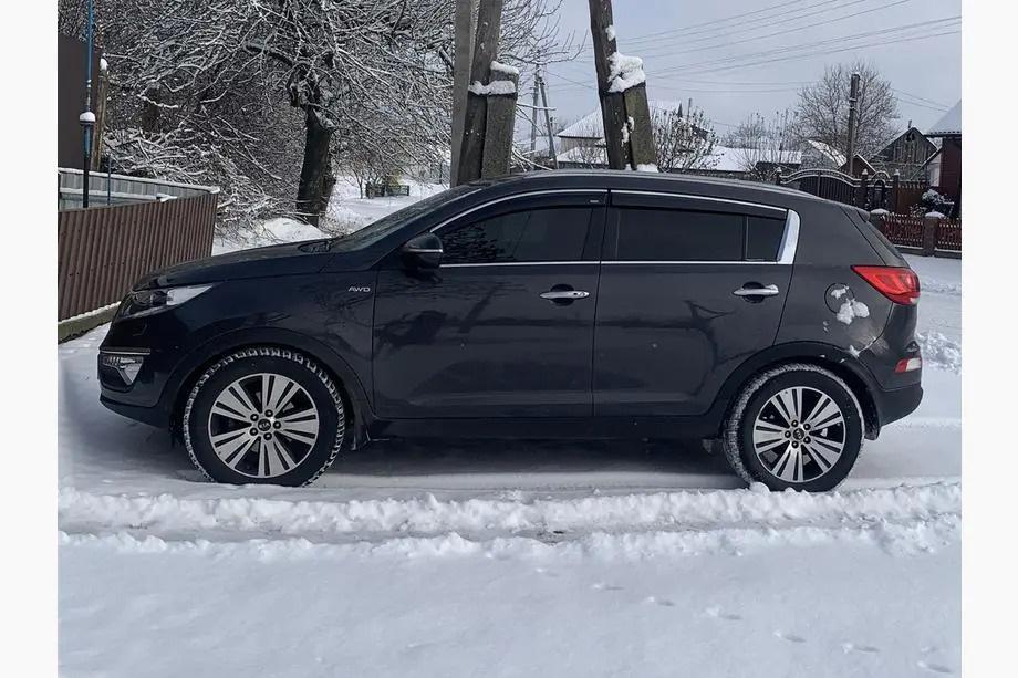 Kia Sportage 2010-2015 Windabweiser mit Chromleiste Niken Luxury (4 Stk) Image