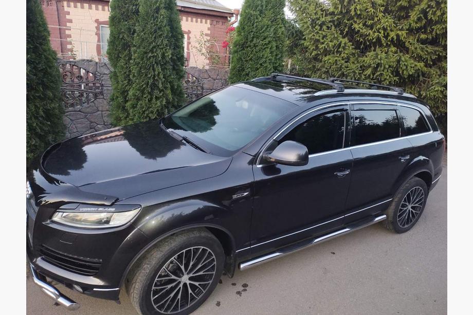 Audi Q7 2005-2015 Dachträger (Querträger) für integrierte Reling Skybar V2 120 cm (2 Stk) Image