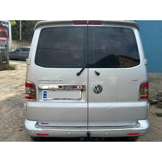 Chromleiste über dem Kennzeichen für Flügeltüren (Edelstahl) Volkswagen T5 Transporter 2003-2010 Foto 4