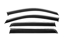 Toyota Hilux 2006-2015 Windabweiser mit Chromleisten Niken Luxury (2011-2015, 4 Stk) Foto 1