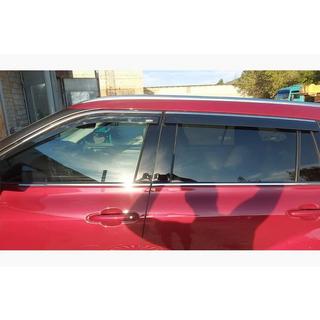 Windabweiser mit Chromleiste Niken Luxury (4 Stk) Toyota Highlander 2019- Foto 2