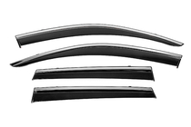 Volkswagen Touareg 2010-2018 Windabweiser mit Chromleiste Niken Luxury (4 Stk) Foto 1