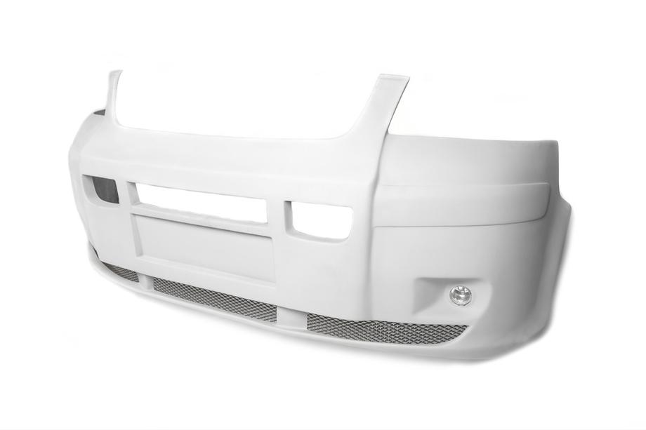 Volkswagen T5 Transporter 2003-2010 Einteilige Frontstoßstangenlippe (grundiert zum Lackieren) Image