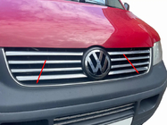Volkswagen T5 Transporter 2003-2010 Kühlergrill Umrandung (Edelstahl) Foto 1