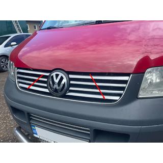 Kühlergrill Umrandung (Edelstahl) Volkswagen T5 Transporter 2003-2010 Foto 4