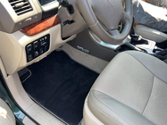 Toyota Land Cruiser Prado 120 2002-2009 Textil Fußmatten Deluxe (3 Reihen, Schwarz) Foto 1
