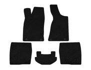Audi 80/90 1987-1996 Deluxe Textil-Fußmatten (1987-1991, Limousine, schwarz) Foto 1