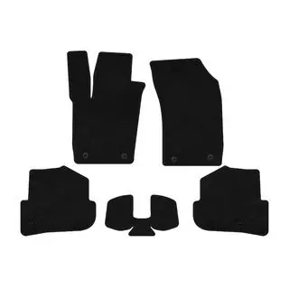 Textil Fußmatten Deluxe (HB, 3-Türer, schwarz) Foto 1