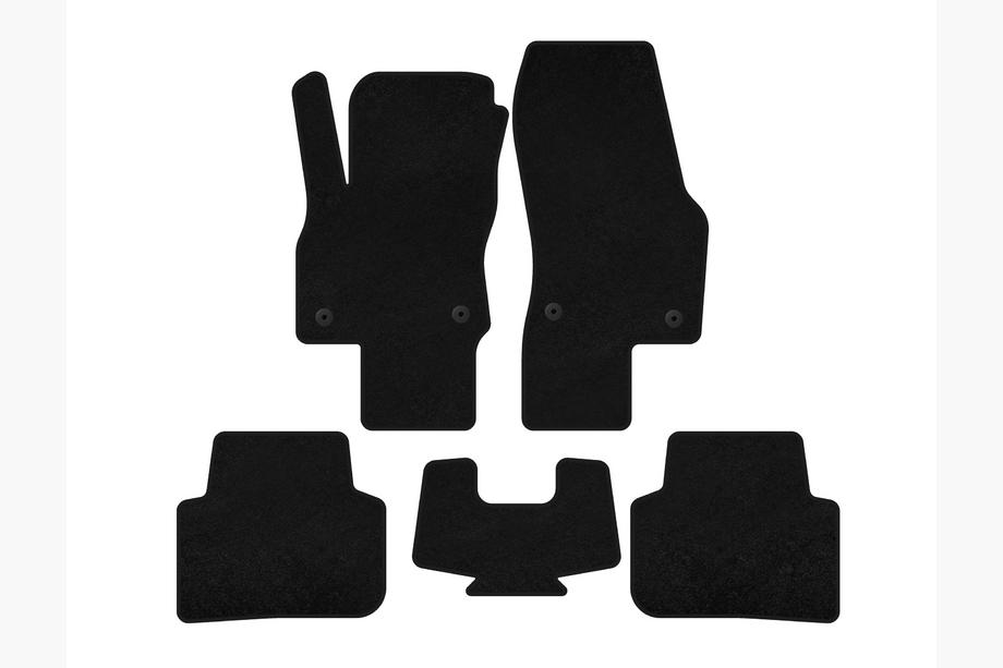 Audi Q3 2019–2025 Textil Fußmatten Deluxe (Schwarz) Image