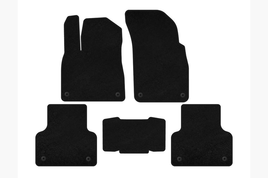 Audi Q8 2018- Textil Fußmatten Deluxe (Schwarz) Image