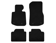 BMW 4 Series F32/F33/F36 2012-2020 Textil Fußmatten Deluxe V2 (Schwarz) Foto 1