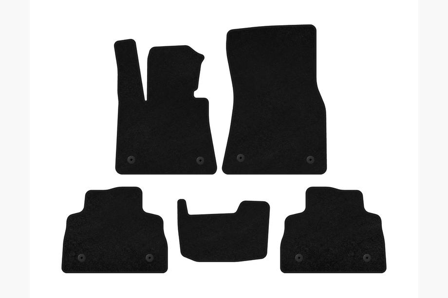 BMW X6 G06 2019–2027 Textil Fußmatten Deluxe (Schwarz) Image