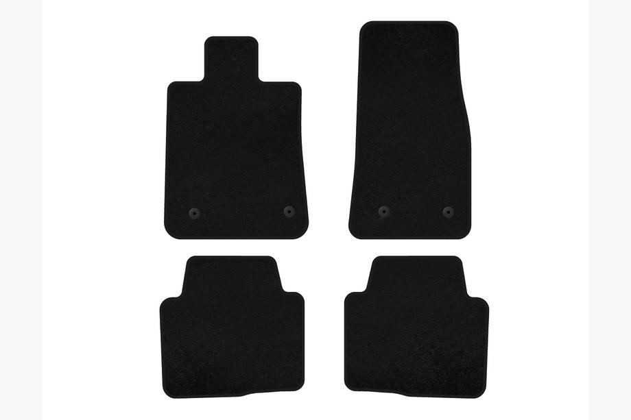 Cadillac CTS 2013-2019 Textil Fußmatten Deluxe (2013+, Schwarz) Image