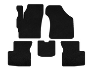 Chery QQ 2003-2022 Textil Fußmatten Deluxe (Schwarz) Foto 1