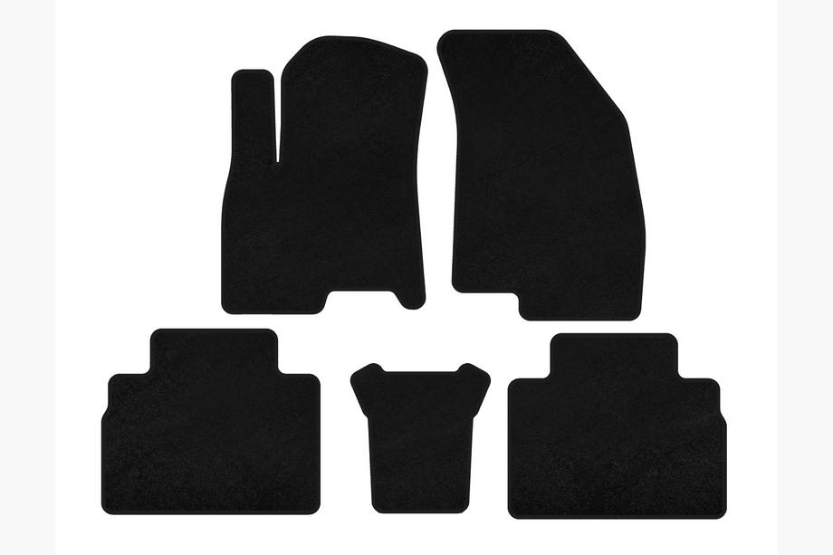 Chery Tiggo 8 2017- Textil Fußmatten Deluxe (Schwarz) Image