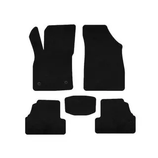 Textil Fußmatten Deluxe (2019-2023, Schwarz) Foto 1