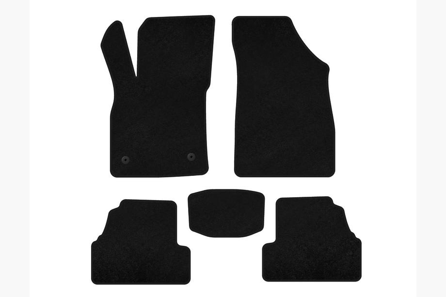 Chevrolet Trax 2012-2023 Textil Fußmatten Deluxe (2019-2023, Schwarz) Image