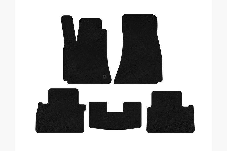 Chrysler C300 2004-2011 Textil Fußmatten Deluxe (SD, Schwarz) Image