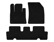 Citroen C-4 Picasso 2013–2022 Textil-Fußmatten Deluxe V1 (2 Reihen, Schwarz) Foto 1
