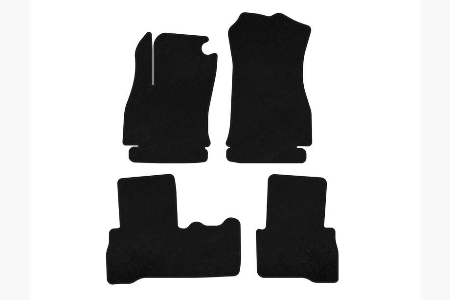 Citroen Nemo 2007-2017 Textil Fußmatten Deluxe (Schwarz) Image