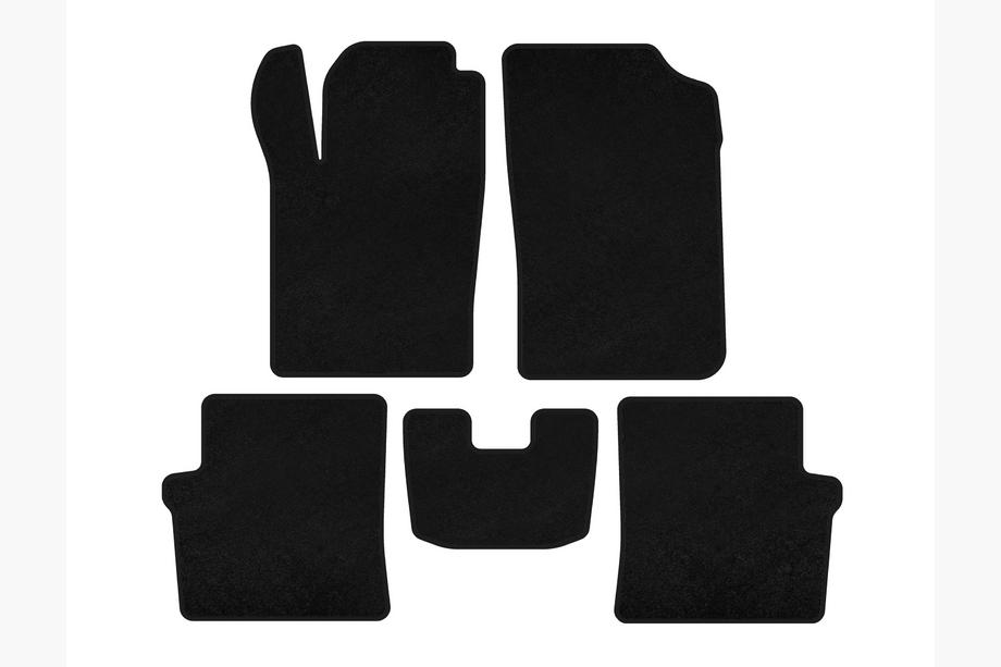 Citroen Xsara II 2000-2006 Textil Fußmatten Deluxe (HB, 5-Türer, schwarz) Image