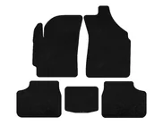 Daewoo Matiz 1998-2008 Textil Fußmatten Deluxe (Schwarz) Foto 1