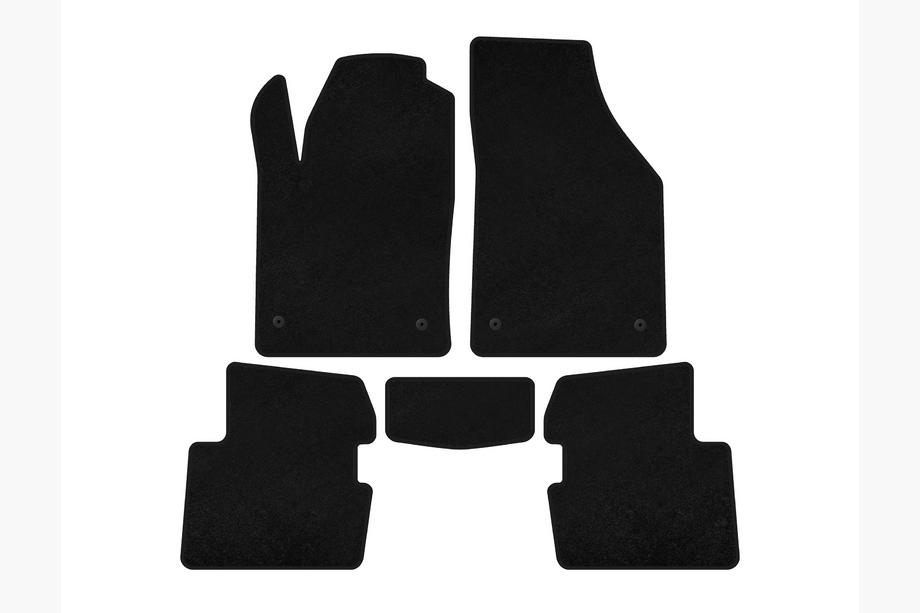 Dodge Dart 2012-2017 Textil Fußmatten Deluxe (SD, Schwarz) Image