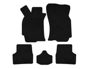 Fiat Albea 2002-2012 Textil Fußmatten Deluxe (SD, Schwarz) Foto 1