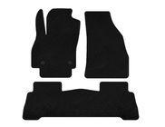 Fiat Fiorino/Qubo 2008-2024 Textil-Fußmatten Deluxe (Für Fiorino, Schwarz) Foto 1
