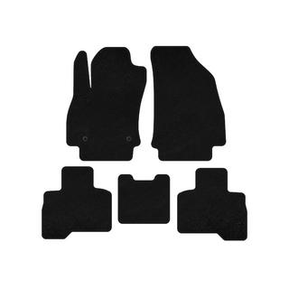 Textil-Fußmatten Deluxe (Für Qubo 2008-2016, Schwarz) Foto 1