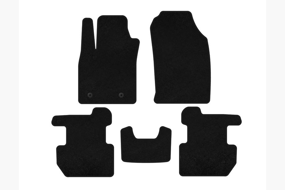 Ford Ecosport 2013-2022 Textil-Fußmatten Deluxe (2018-2022, Schwarz) Image
