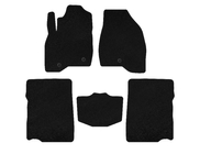 Ford Explorer 2011-2019 Textil Fußmatten Deluxe (2017-2019, 2. Reihe, 7-Sitzer, schwarz) Foto 1