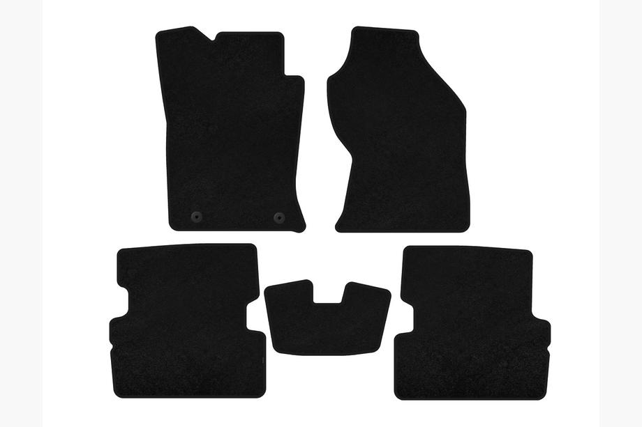 Ford Focus I 1998-2005 Textil Fußmatten Deluxe (2001-2005, SW, schwarz) Image