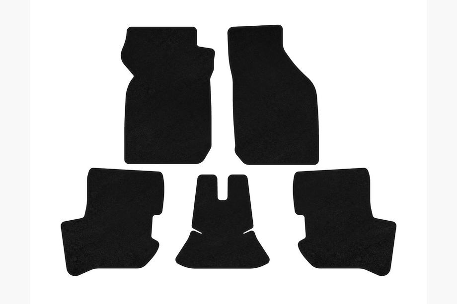 Ford Ka 1996-2008 Textil Fußmatten Deluxe (HB, Schwarz) Image