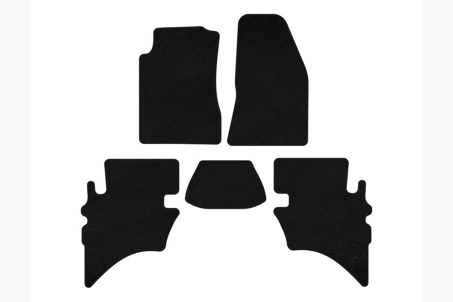 Ford Ranger 2002-2006 Textil Fußmatten Deluxe (Schwarz) Image