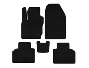 Ford Courier 2014-2023 Textil Fußmatten Deluxe (Schwarz) Foto 1