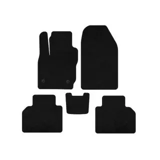 Textil Fußmatten Deluxe (Schwarz) Foto 1