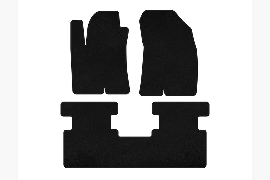 Great Wall Haval Jolion 2020- Textil Fußmatten Deluxe (Nicht Allrad, Schwarz) Image