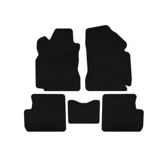 Textil Fußmatten Deluxe (Schwarz) Foto 1